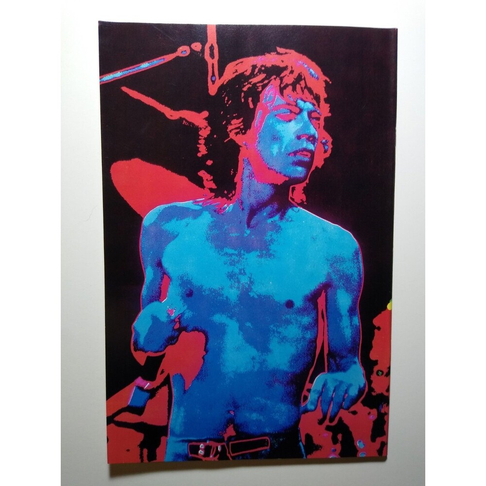The Rolling Stones Rock Fantasy Comic Jan 1990 Classic Rock Artwork Vintage NOS